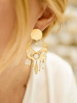 Boucles Lucinda blanche